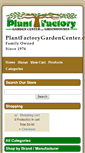 Mobile Screenshot of plantfactorygardencenter.com